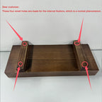 Japanese Style Wooden Tray Gongfu Tea Tray Tea Ceremony Accessories Restaurant Coffee Storage Tray