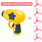 Interactive Cat Toy – Flying Disc Shooting Gun
