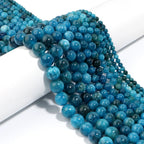 1String/Lot 4 6 8 10 12mm Natural Stone Round Tiger Eye Crystal Turquoises Spacer Beads For DIY Crafts Ornament Making Supplies