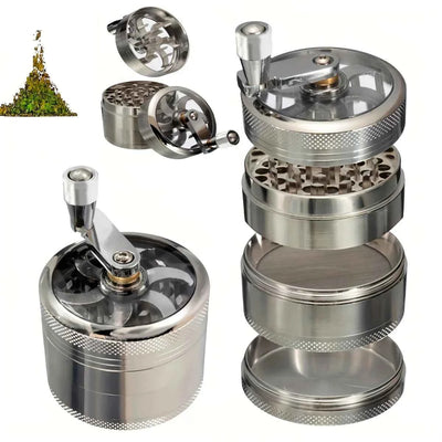 Nut and Hard Spice Grinder for Nutmeg Ginger Rock Salt and Peppercorn Hand tools, crushers
