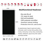 Breathabale Neck Gaiters for Men Women Dustproof Quickdry Solid Color HeadScarf for Hiking Cycling Fishing Face Shield Bandana