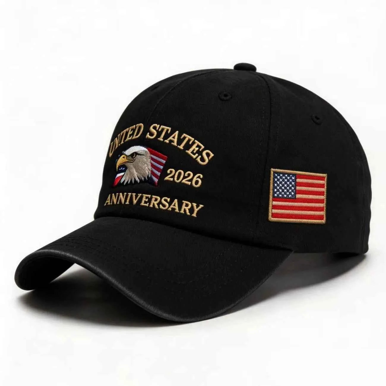 250th Anniversary Twill Baseball Cap Unisex Sun Hat Visor Cap