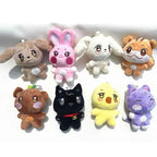 ATEEZ ANITEEZ Plush Keychain K-Pop Bag Charm