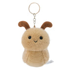 1 Piece Small Insect Plush Toy Doll Keychain Creative Stuffed Doll Bag Pendant Cute Snail Bee Keyring Birthday Gift