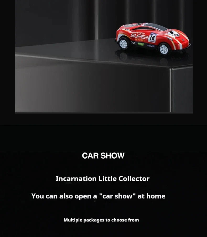 Mini Alloy Diecast Car Set – Pull Back Racing Toy Cars with Storage Box