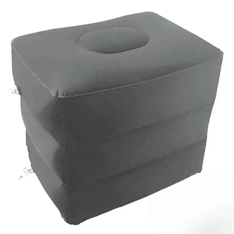 Kids Flight Sleeping Footrest Pillow Resting Pillow On Airplane Car Bus Pillow Inflatable Travel Foot Rest Pillow Foot Pad