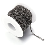 Louleur High Quality Necklace Chain Bulk Cross Chains For Jewelry Making Findings DIY Necklace Bracelet Chain Materials