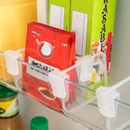Clear Refrigerator Organizer Dividers – Adjustable Fridge Storage