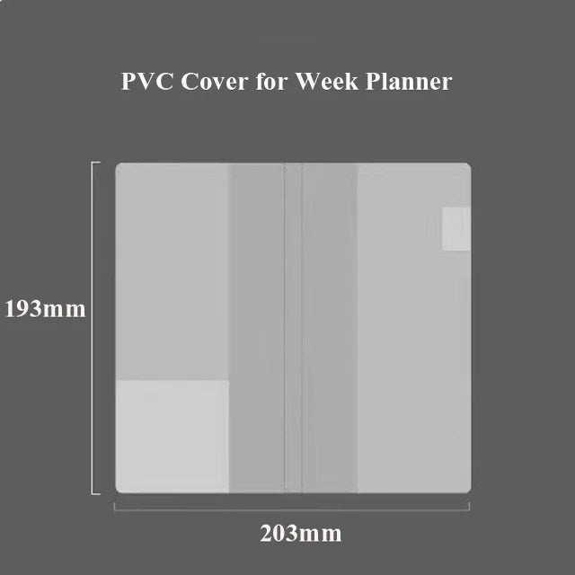 2027 Kinbor Weekly Planner Journal Notebook Daily Monthly Yearly Weeks Plan 52g Bachuan Paper Record Agenda for Back To School
