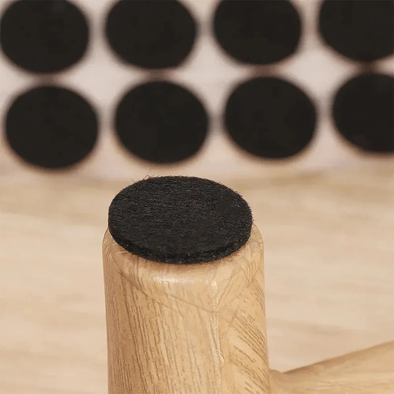 Thickened Self-adhesive Felt Chair Leg Pads Anti Slip Scratch Resistant Noise Resistant Floor Furniture Protection Pads Gaskets