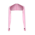 One-piece Ultra-thin Shawl Arm Sleeves Ice Silk Long Gloves Breathable Sun Protection Anti UV Hand Cover Warmer Outdoor Sports