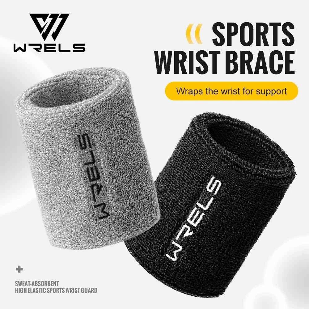 WRELS Wristbands Sweatbands Absorbent Stretchable Wrist Bands for Working Out Quick Drying Wrist Sweat Bands for Fitness