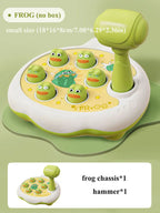 Duck/Frog/Pig Baby Toy Montessori Learning Game Educational Puzzle Gift for 12 24 Months Toddler Boy/Girl with Hammer