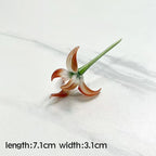 Tulip Glass Ornament Simulated Flower Bouquet Gift Healing Series Girlfriend Life Is One Thousand Times Spring and Bright