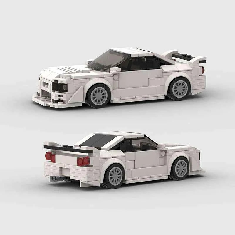 Supra Racing Car Building Blocks Vehicle Construction Toy Kit