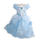 Kids Princess Costume Dress – Elsa, Anna, Jasmine & Moana Outfit