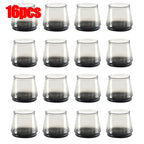 24/4pcs Chair Leg Caps Silicone Feet Protector Pads Furniture Table Covers Socks Plugs Cover Furniture Leveling Feet Home Decor