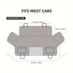 Dog Seat Cover Car Seat Cover For Pets,Waterproof Pet Seat Cover Hammock Scratch Proof Nonslip Durable Soft Pet Back Seat Covers