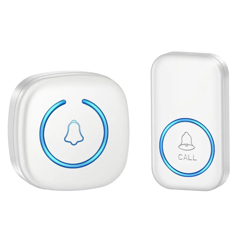 Wireless Doorbell IP44 Waterproof Smart Home Welcome Door Bell 300M Range 60Songs Intelligent Home Chime Bell Kit US/EU Plug