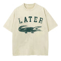 100% Cotton Tshirt Ocean Creatures Nature Short Sleeve Tops Tees Vintage Harajuku Fish T-Shirt Men Women Streetwear