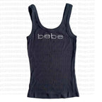 Vintage Sleeveless Tank Top Letters Summer Print Personality Crop top Sleeveless Slim Streetwear Punk Y2K Baby Tee Short Sleeve