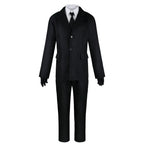 Homchee Trends COS Dazai Cosplay Costume Black Trench Jacket Dazai Outfits Uniform Halloween Kostum For Anime Comic Con