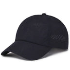 2023 New Summer Men Women Snapback Quick Dry Mesh Baseball Cap Sun Hat Bone Breathable Hats Adjustable outdoor hat