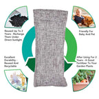 10pcs Natural Bamboo Charcoal Bags Air Purifying Activated Charcoal Odor Absorber Moisture Odor Eliminator for Car Closet Shoes