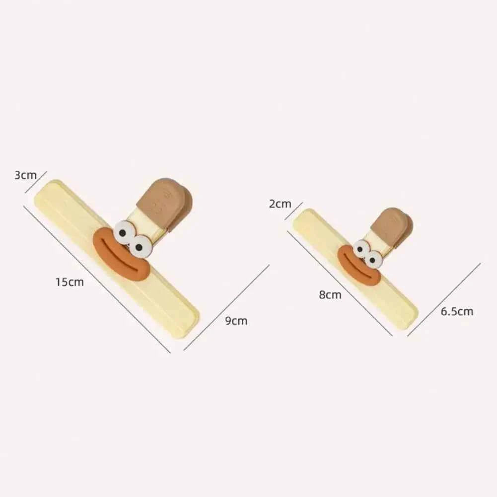Creative Face Food Bag Sealing Clips for Snack and Food Storage Set