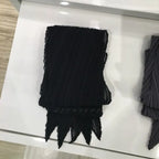 Miyake Pleated Women Scarf Shawl Fabric Korean Fashion Thin Sunscreen Scarf Foulard Femme Luxe Marque Hijabs for Woman