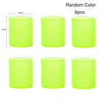 Hair Rollers Self Grip Hook Hair Curlers Heatless Roller Salon Dressing Curlers Jumbo Size Sticky Hair Styling Tools