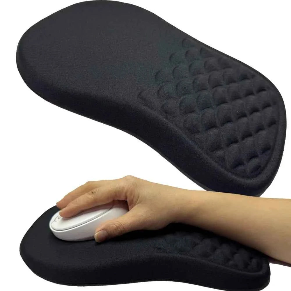 Ergonomic Wrist Support Mouse Pad Memory Foam Non-Slip Mat for PC & Laptop