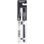 2-Pack Bamboo Charcoal Toothbrush Set – Ultra-Fine Soft Bristles for Deep Cleaning | Couple & Family Adult Toothbrushes for Sensitive Gums