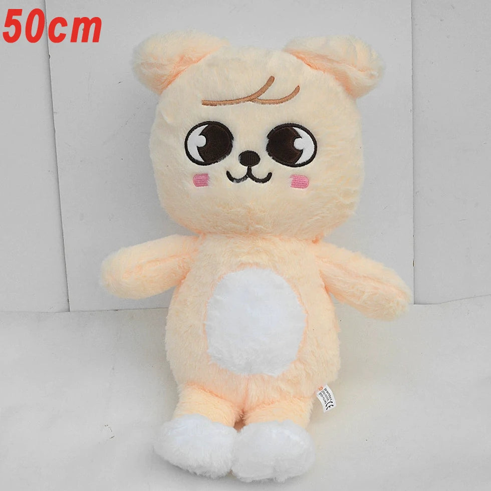 New Stray Kids SKZOO Plush Toy Teddy Hug Pillow Doll Fans Gift Plush Toy Seoul FM Week Cloak Doll Magic School Kid Birthday Gift