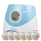 Automatic Dog Tennis Ball Launcher – Rechargeable Interactive Ball Throwing Machine for Small & Medium Dogs