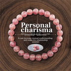 8mm Natural Stone Beaded Bracelets For Women Men Bring Wealth Love Energy Protection Crystal Beads Bracelets Meditation Jewelry