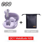 QCY Melobuds N20 BH25HT20A Wireless Bluetooth 6.0 Earphone -50dB Adaptive ANC 13mm Drivers Headsets 6 Mics HD Calls Earbud 40Hrs
