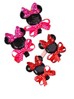 Cartoon Minnie Mouse Ear Headband New Holiday Party Christmas Snowman Headdress Cosplay for Adults Kids Hair Accessories