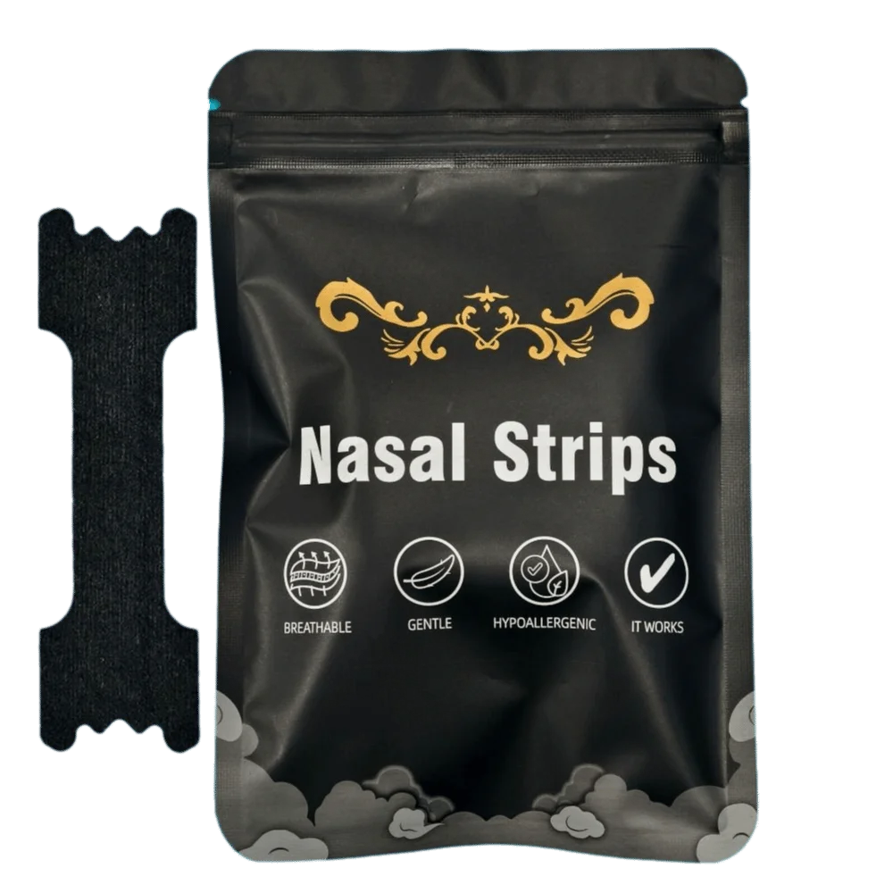 30Pcs Hypoallergenic Nose Strips Breathable Non-Invasive Breath Nasal Strips Nasal Congestion Anti-Snoring Sticker