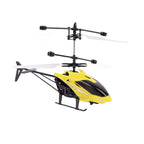 Rechargeable Mini RC Drone Remote Safe Fall-resistant RC Helicopters Drone ChildrenToys(No remote control battery)