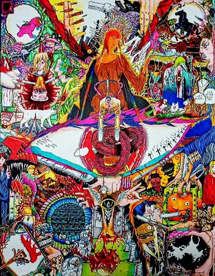 Chainsaw Man Poster Print For Bedroom Living Room Home Decor Japanese Anime Manga Denji Wall Art Cartoon Canvas Painting