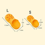 Durable Rubber Slippers-Shaped Chew Toy, Teeth Cleaning & Training, Indoor/Outdoor Play for Small, Medium, Large Dogs & Puppies