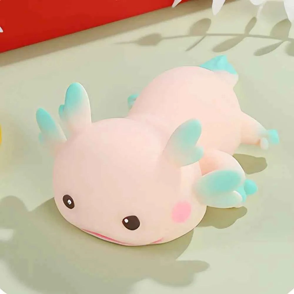 Cute Axolotl Squishy Squeeze Fidget Toy for Stress Relief Kids