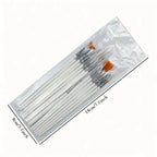 15pcs Fine Detail Paint Brush Set - Miniature Paint Brush For Detailing & Art Painting - Acrylic, Watercolor, Oil,Models