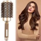 Pro Salon Hairdressing Comb Women's Curling Hairbrush Cylindrical Hairdresser Brushes Barbershop Styling Tool Accessories Tools