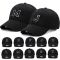 Initial Letter Embroidery Baseball Cap for Casual Sport Style