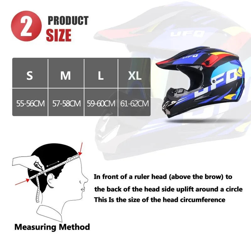 Free Gift For Adults Children Professional Off-road Helmet Motorcycle Helmet Downhill DOT Racing Motorcycle Motor Helmet