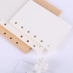 45 Sheets A5 A6A7 Loose Leaf Notebook Refill Spiral Binder Inner Page Weekly Monthly To Do Line Dot Grid Inside Paper Stationery