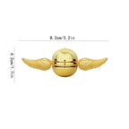 Golden Snitch Cupid Fidget Spinner Antistress Hand Rotation Fidget Toys Angel Wings Hand Spinner Metal Toys For Kids Gift