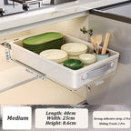 Pull-Out Kitchen Cabinet Organizer – Sliding Drawer Storage Rack
